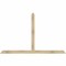Ekena Millwork Portland Rough Sawn Timber Gable Bracket, Douglas Fir, 84"W x 53"H x 2"D x 4"F, 15/12 Pitch GBW084X53X0204POR00RDF - alternate 1